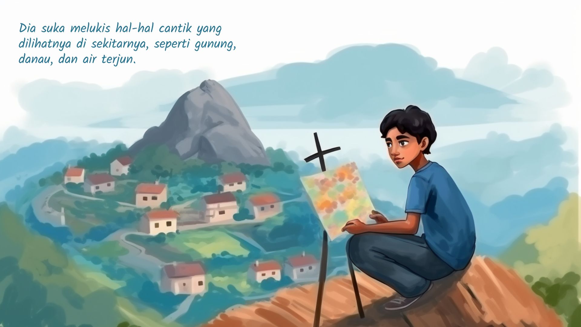 Video Animasi - Pelukis Berbakat - Image 4