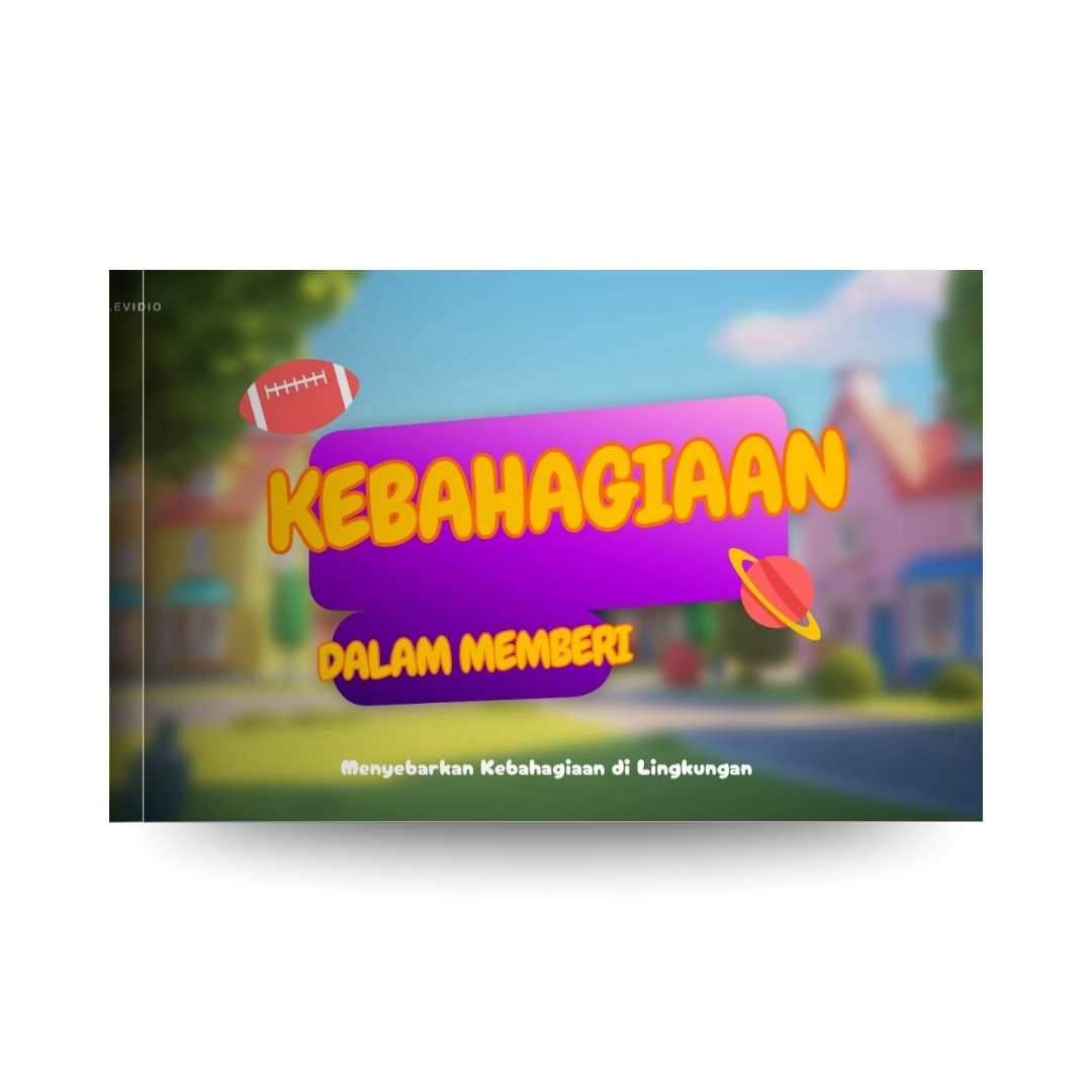 Kegembiraan dalam Memberi - Menyebarkan Kebahagiaan di Lingkungan